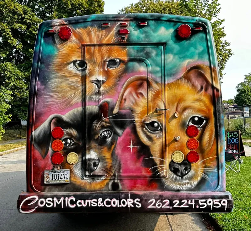 About — Cosmic Cuts & Color Mobile Paw Spa - Cat grooming in Milwaukee