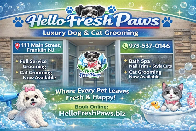 Hello Fresh Paws - Cat grooming in Franklin